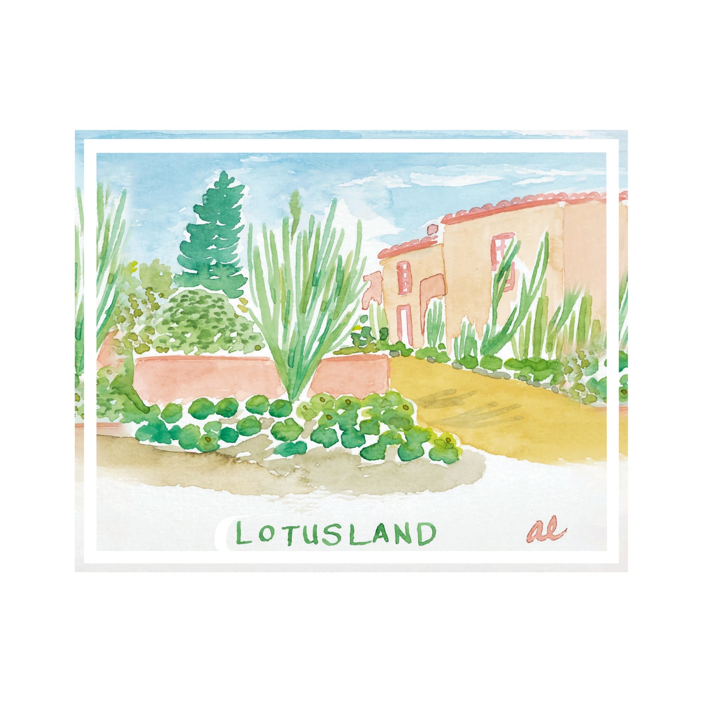 Lotus Land Acrylic Trays
